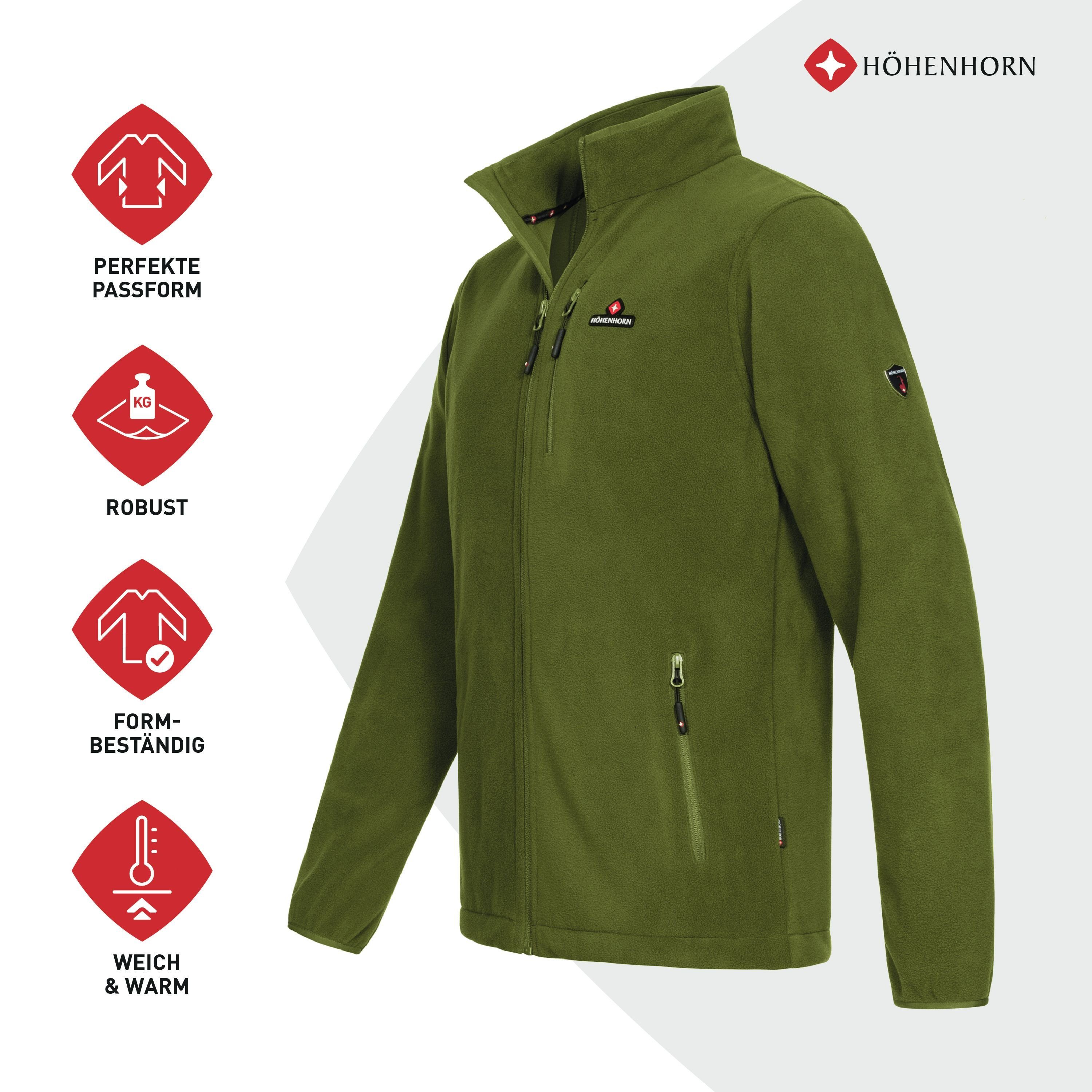 Höhenhorn Fleecejacke Eigler Herren Fleece Jacke für Männer Outdoor Freizei günstig online kaufen