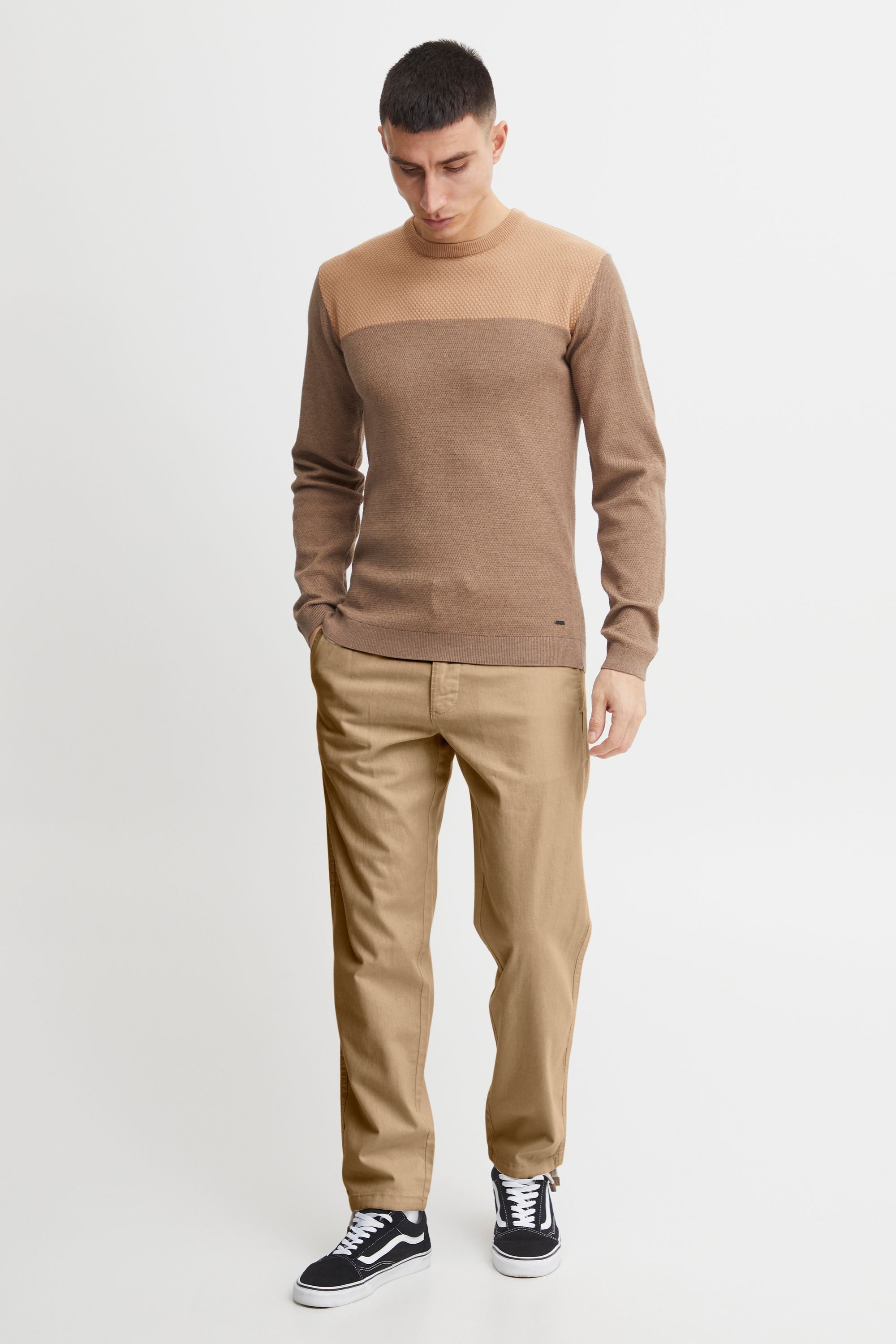 Indicode Leinenhose IDIves Lange Hose mit Tunnelzug am Bund günstig online kaufen