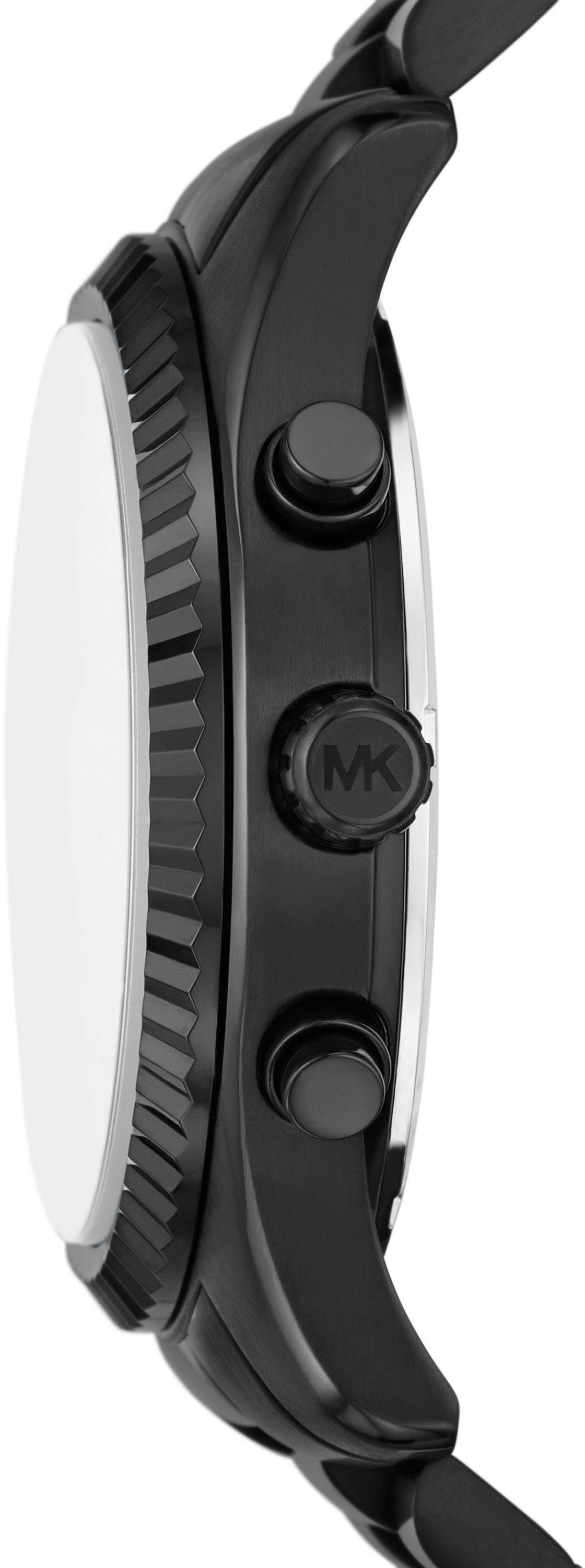 MICHAEL KORS Chronograph LEXINGTON MK9154, Quarzuhr, Armbanduhr, Herrenuhr, Stoppfunktion, Edelstahlarmband
