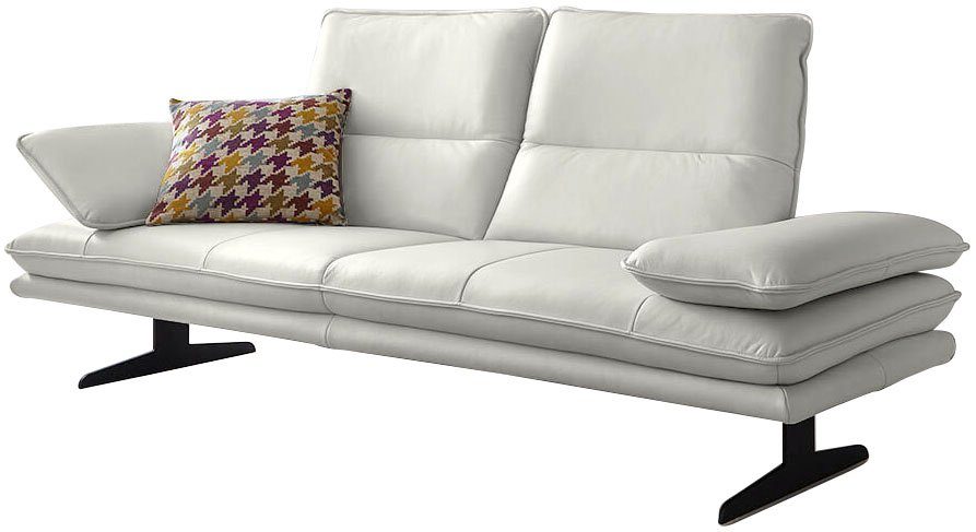 W.SCHILLIG 2-Sitzer broadway, Sitztiefenverstellung, Kopfteil- & Seitenteilverstellung, Breite 216cm