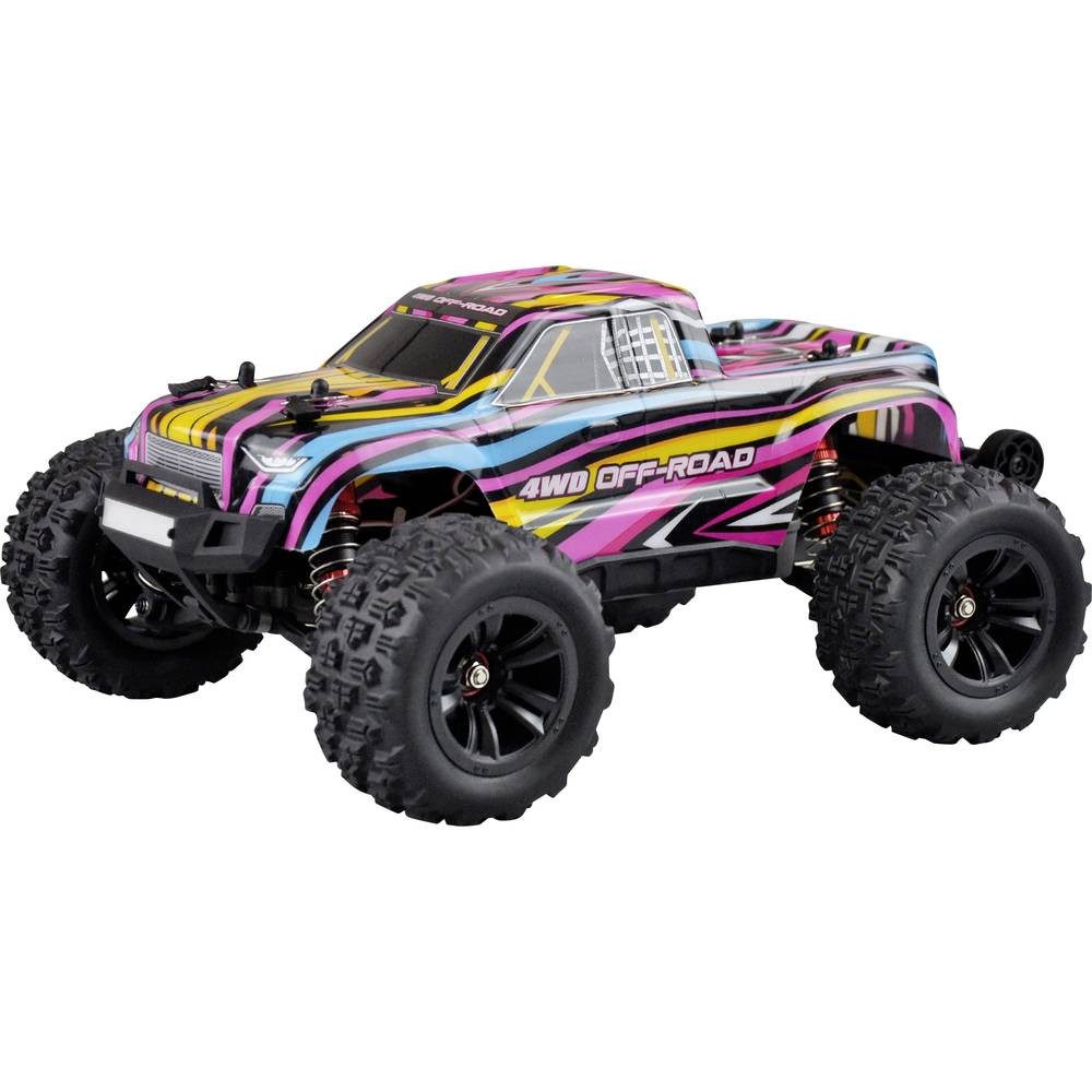 Amewi RC-Auto Hyper GO Monstertruck brushless 4WD 1:16 RTR /45km/h, 4200kv 22628