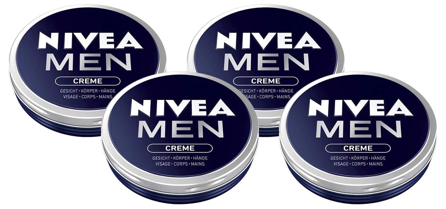 Feuchtigkeitscreme NIVEA MEN Creme für Körper, Gesicht und Hände (150 ml)