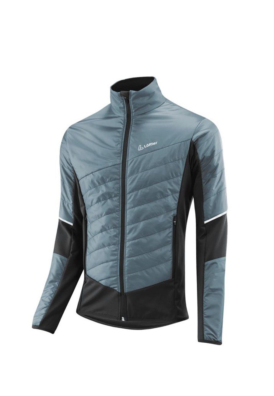 Löffler Bikerjacke Löffler Herren M HYBRIDJACKET PL60 24160 steel blu