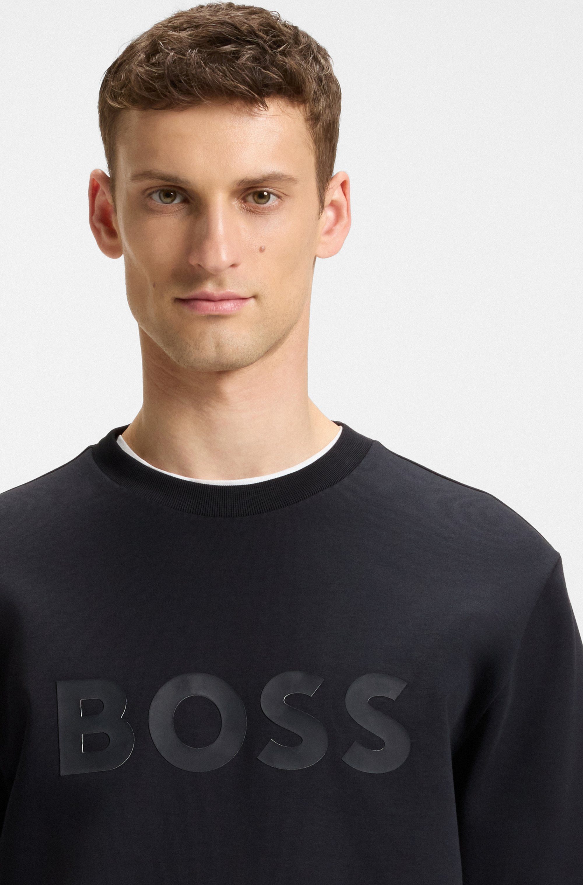 BOSS GREEN Sweatshirt Salbo mit Logodruck günstig online kaufen