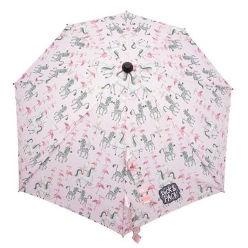 Pick&PACK Schulranzen Regenschirm Royal Princess, Bright Pink (1 Stück), Regenschutz, Wasserschutz, Schulranzen, Schulrucksack, Kita-Tasche, Ø 70cm