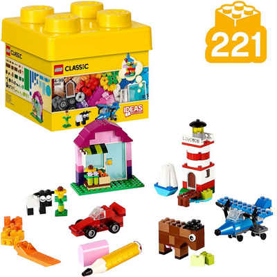 LEGO® Konstruktionsspielsteine »LEGO® Bausteine-Set (10692), LEGO® Classic«, (221 St), Made in Europe