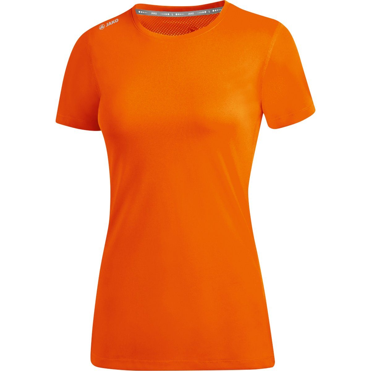 Kurzarmshirt neonorange Run T-Shirt Jako 2.0