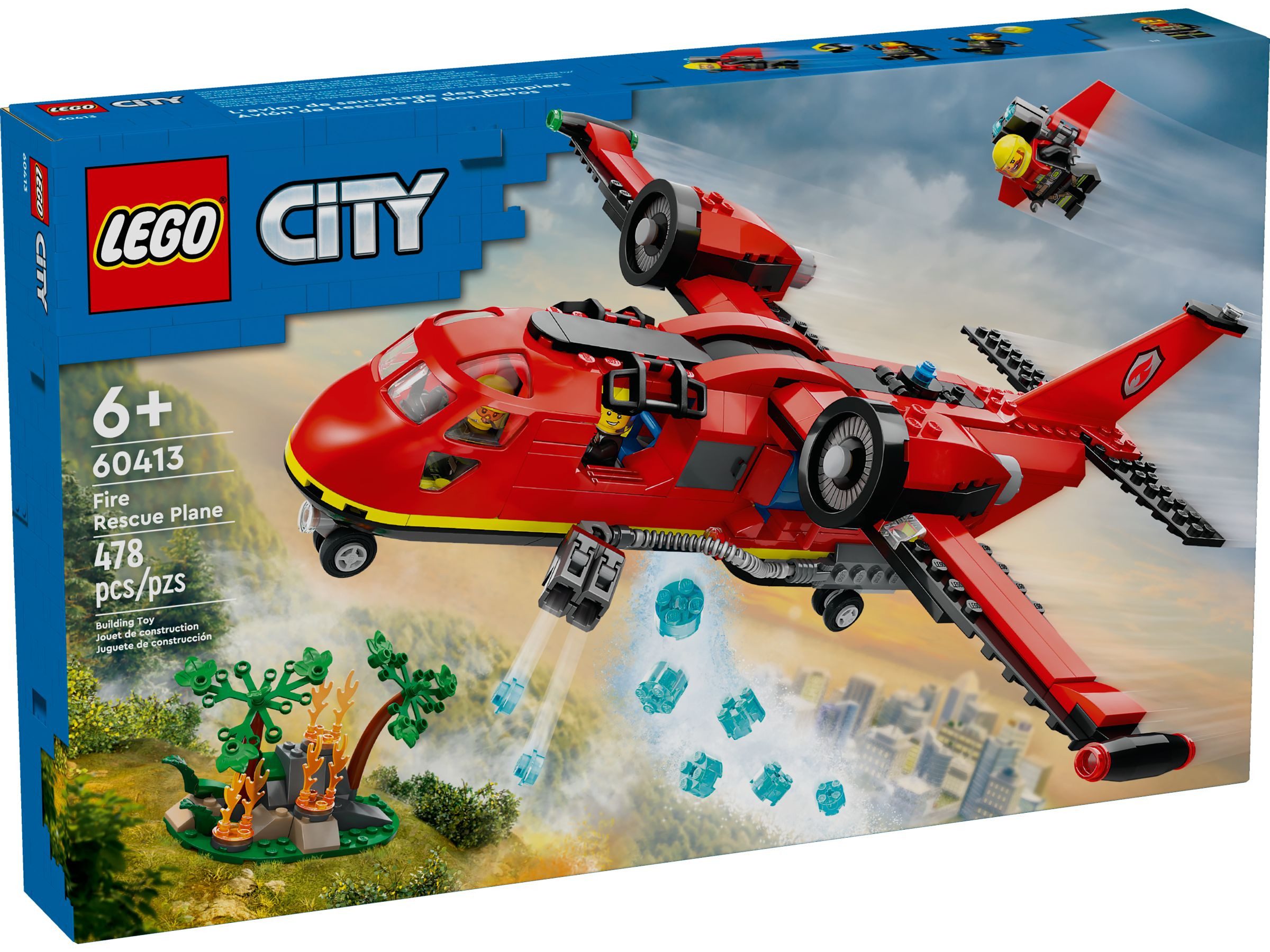 LEGO® LEGO® City 60413 Löschflugzeug Spielbausteine