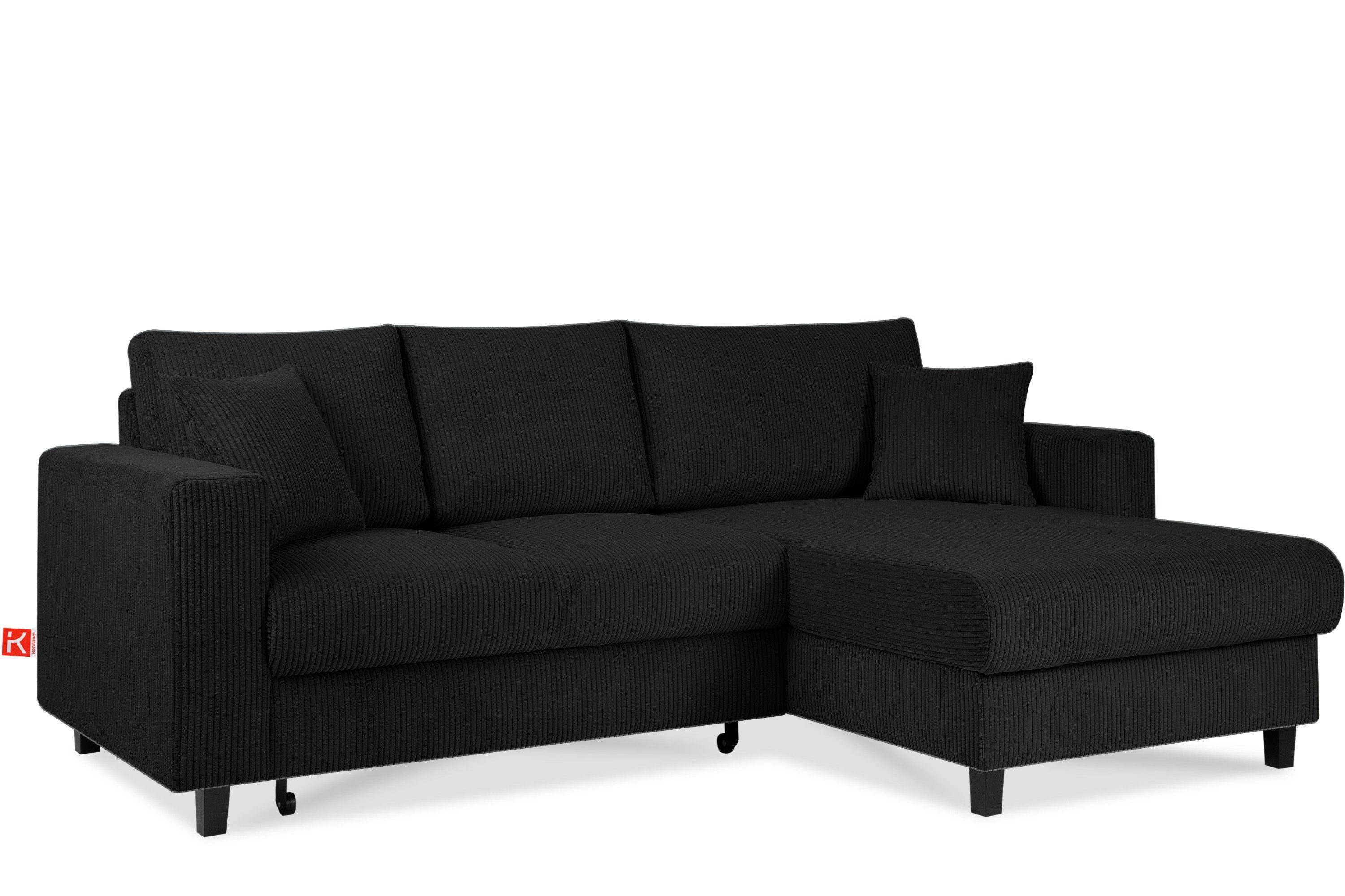KONSIMO® Ecksofa Rechts Ecksofa EGRET, mit günstig online kaufen