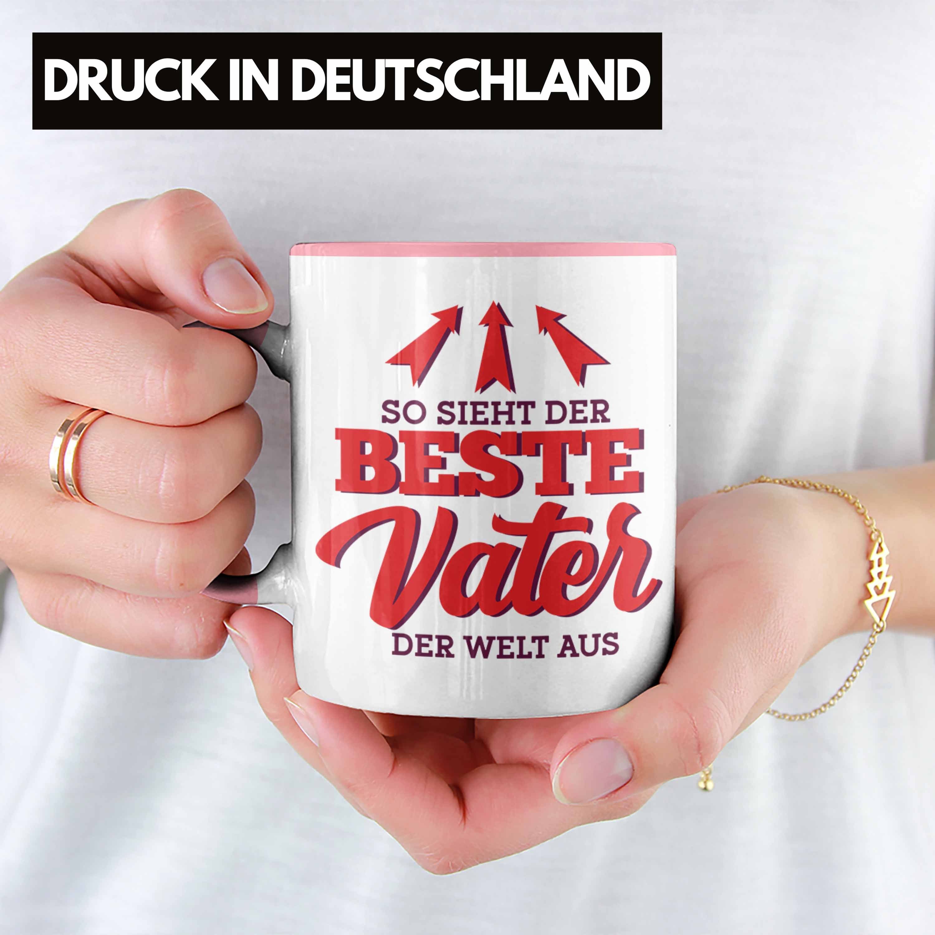 Trendation Tasse Trendation -Lustige Papa Tasse - "So sieht der beste Vater der Welt au