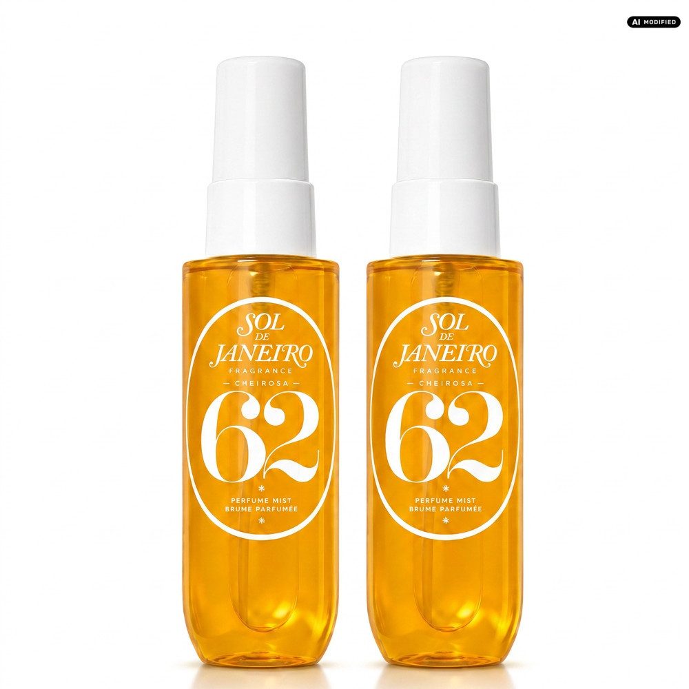 Sol de Janeiro Gesichts- und Körperspray Sol de Janeiro Cheirosa 62 Perfume Mist 2er Set, Praktisches 2er Set im Travel Size Format