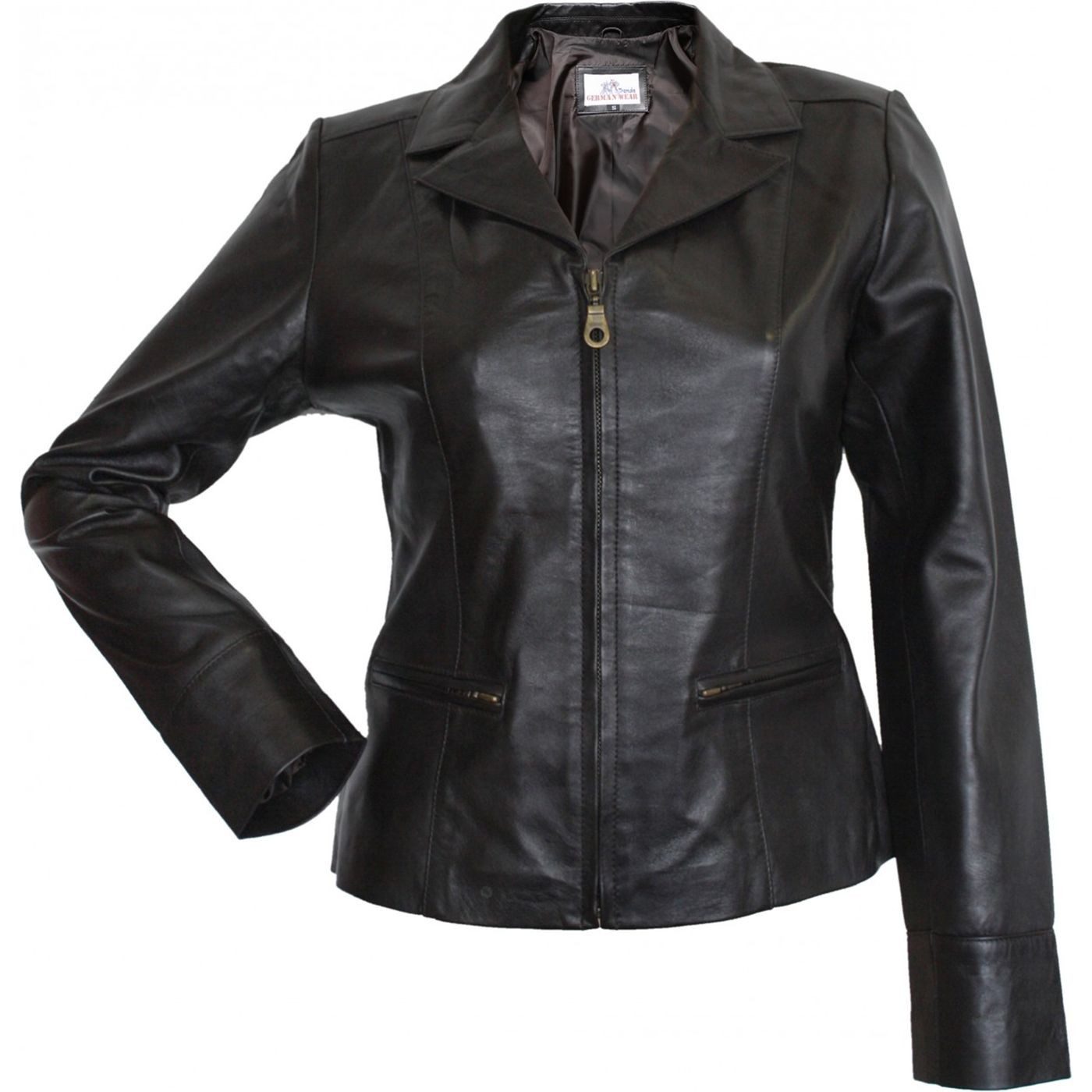 German Wear Lederjacke Trend 401J braun günstig online kaufen