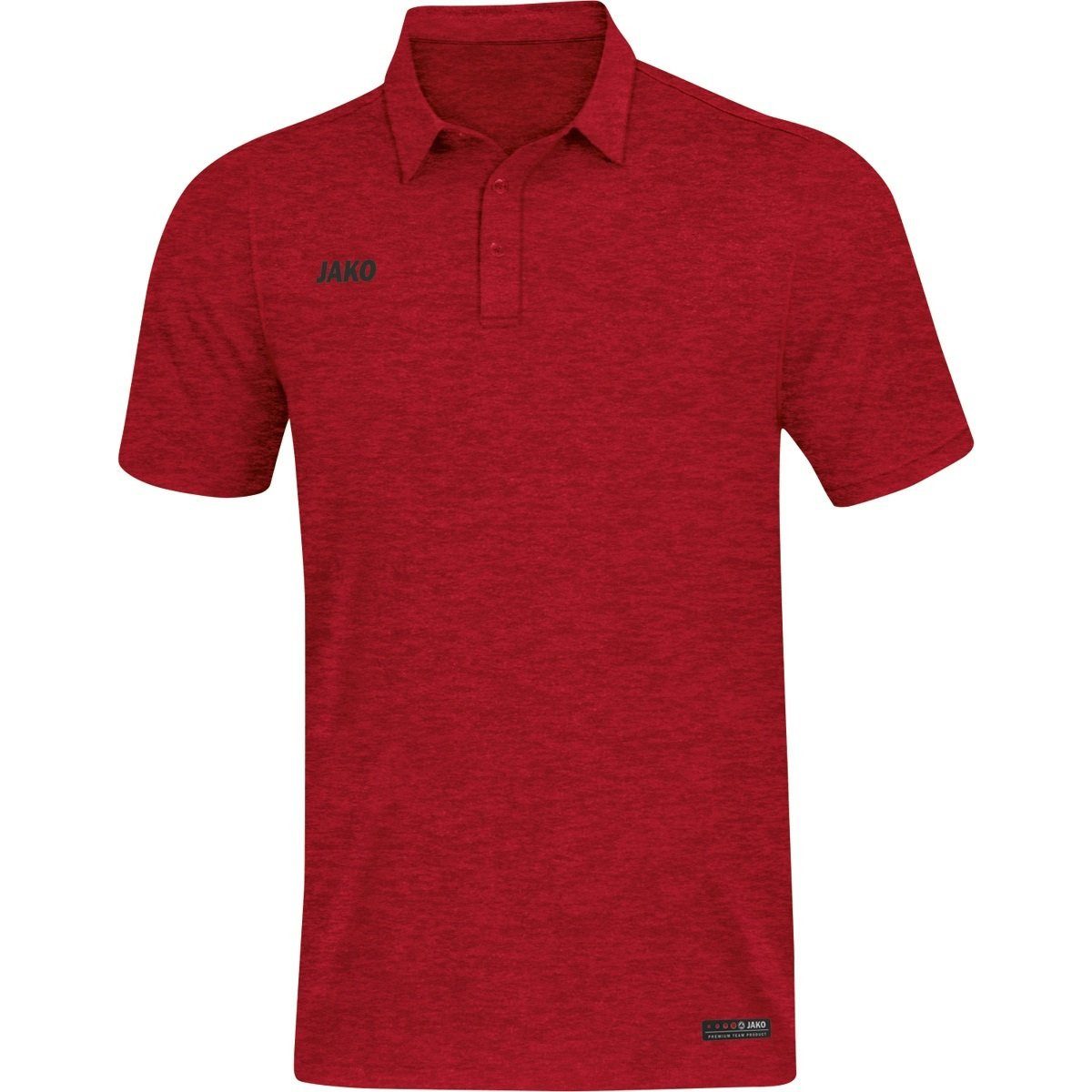 Jako Poloshirt Sport/Freizeit Premium Basics (Polyester-Stretch-Jersey) rot günstig online kaufen