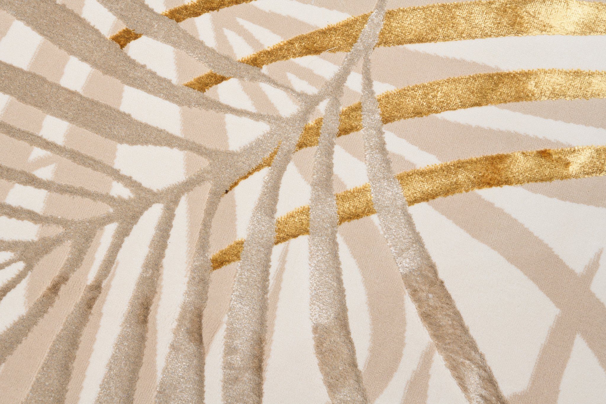 Tapiso Designteppich GOLDEN, rechteckig, Höhe: 16 mm, Wohnzimmer, Schlafzimmer, modern Design