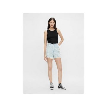 pieces Shorts hell-blau regular (1-tlg)