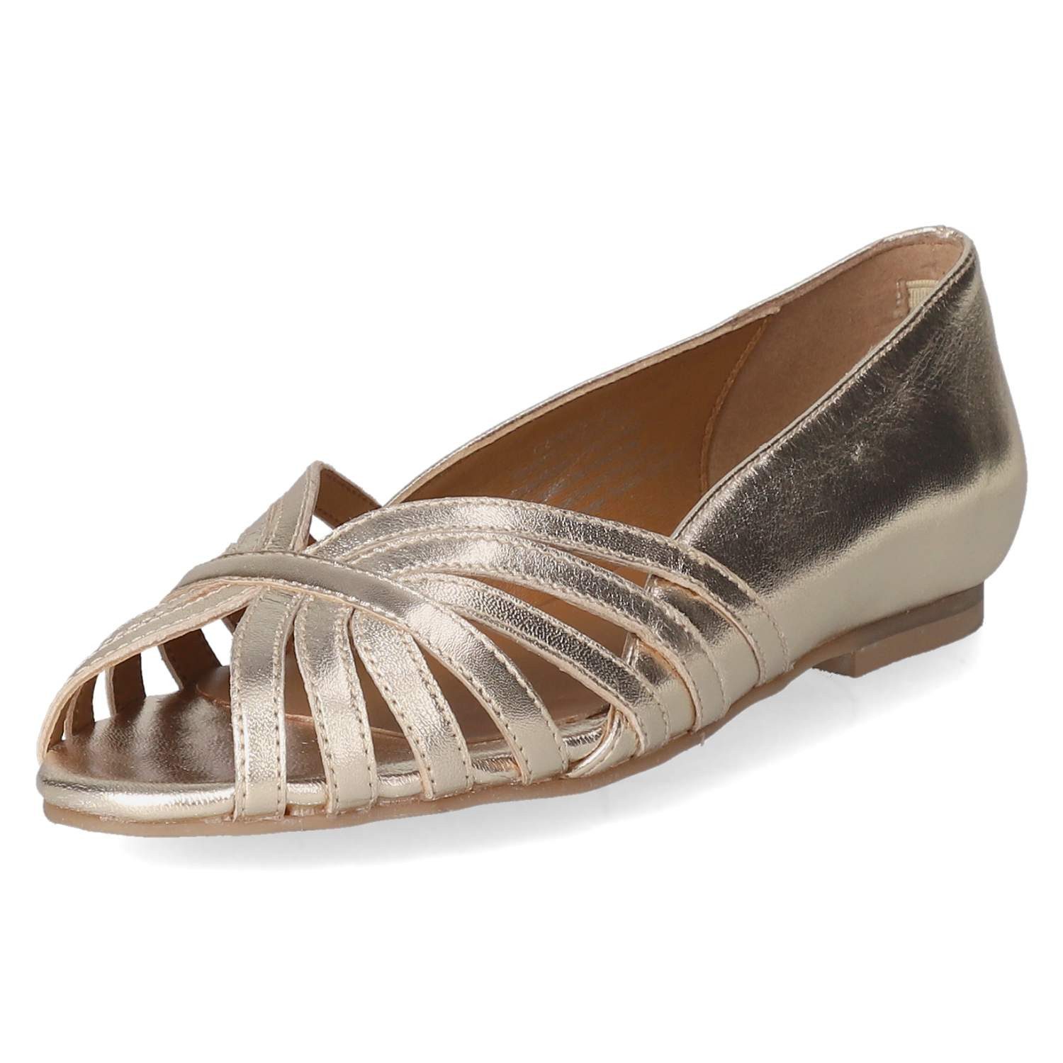 Copenhagen Studios Copenhagen Shoes CS8502-0051 GOLD Damen Glattleder gold Ballerina