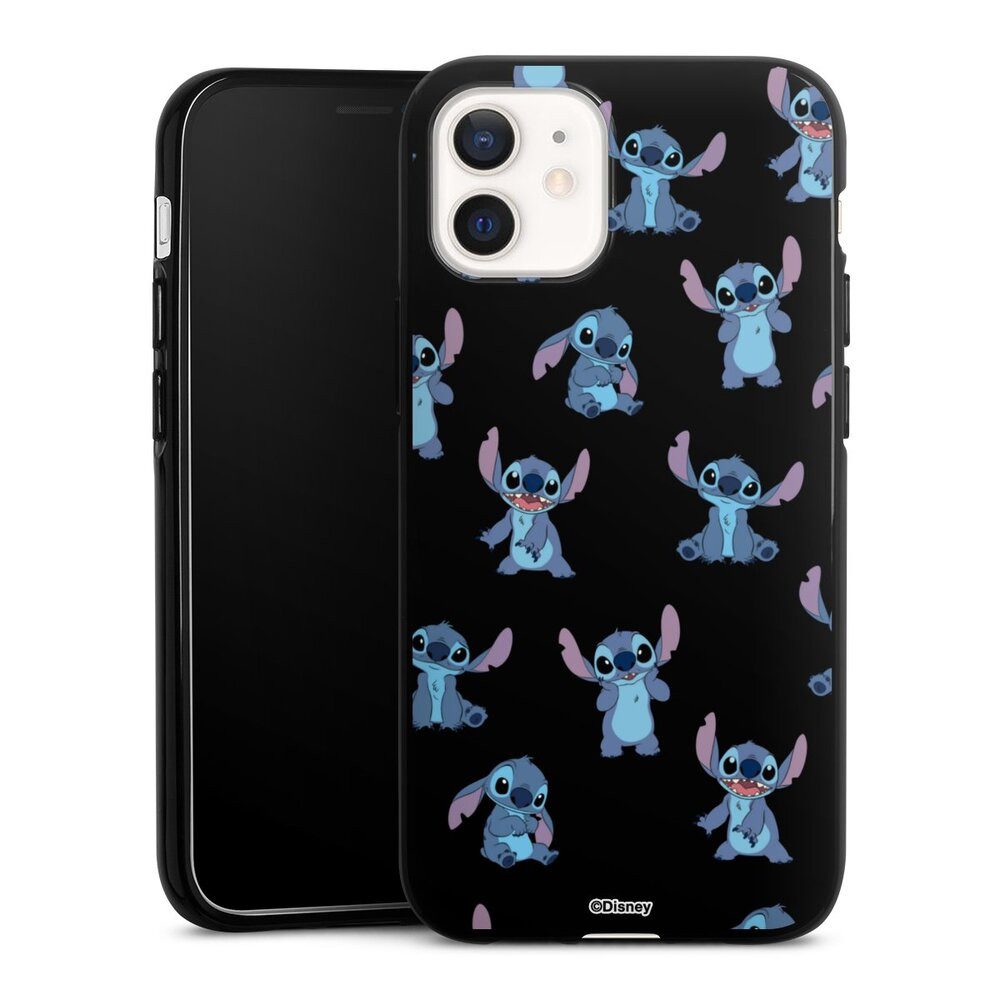 DeinDesign Handyhülle Lilo & Stitch Offizielles Lizenzprodukt Disney, Apple iPhone 12 Silikon Hülle Bumper Case Handy Schutzhülle