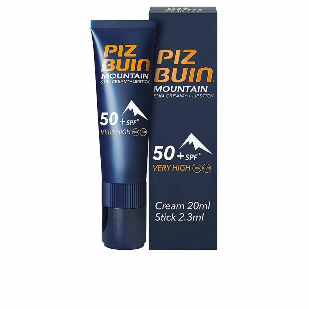 Piz Buin Sonnenschutzcreme Kombi-Sonnenschutz Creme+Stift Mountain LSF50