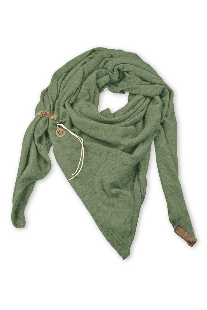 Lot83 Halstuch Trachtentuch - FIEN - khaki, grün