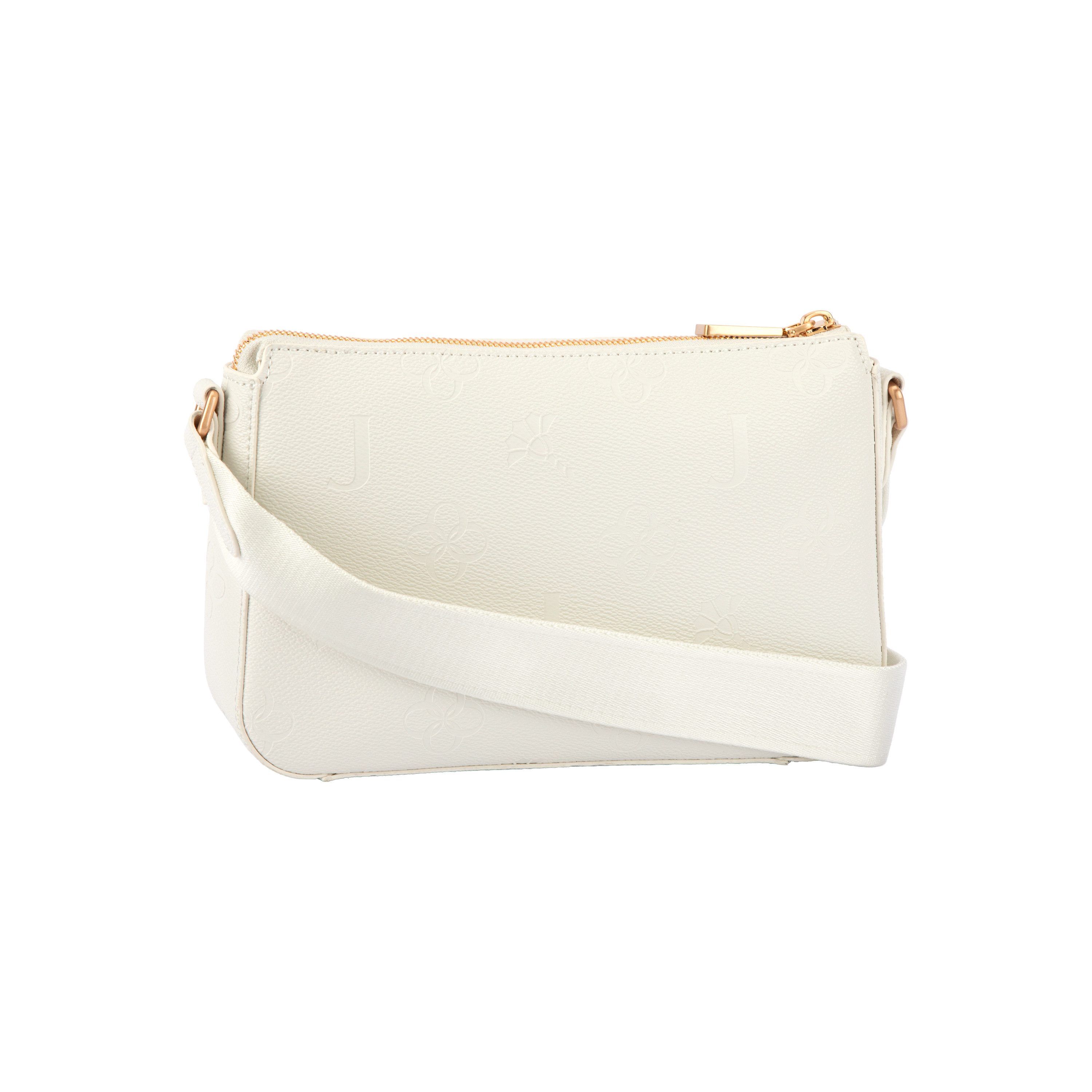 JOOP! Umhängetasche decoro edition jasmina shoulderbag shz (Set, Abnehmbares RV-Täschchen), Damen Schultertasche mit Logo-Emblem