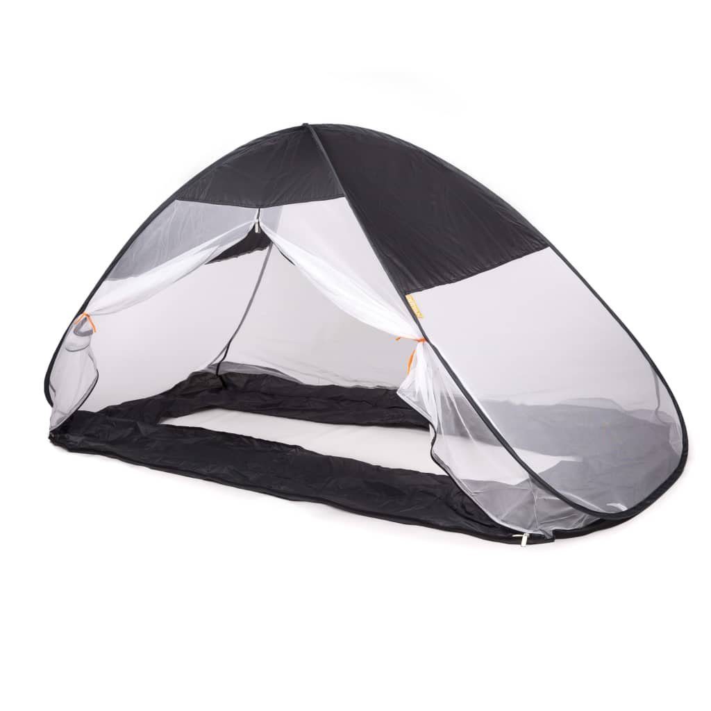 Deryan Moskitonetz Moskitonetz Pop-up-Zelt für Betten 200×90×110 cm Grau
