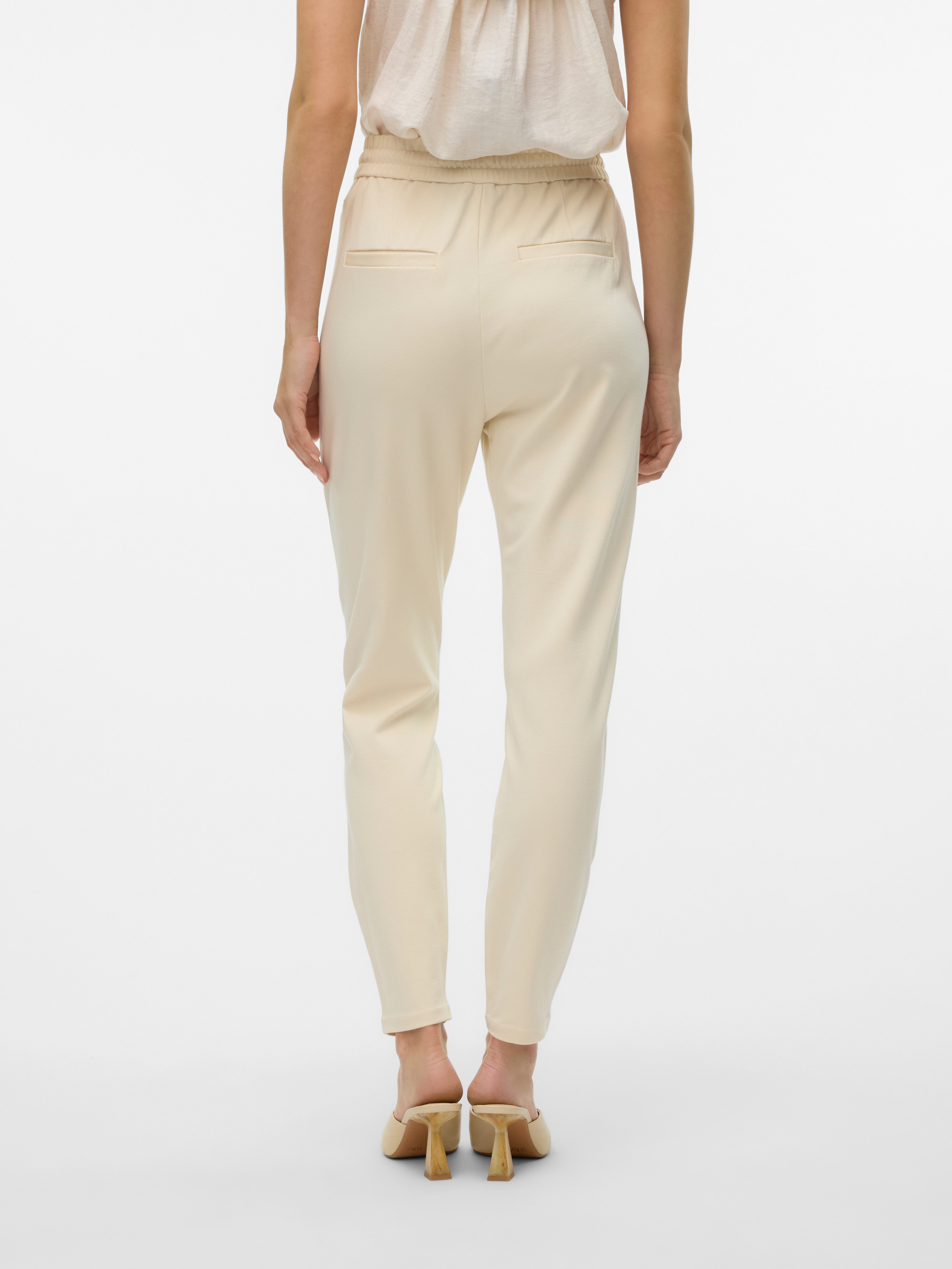 Vero Moda Jogger Pants VMEVA MR LOOSE STRING PANT GA NOOS hinten mit elastischem Bündchen