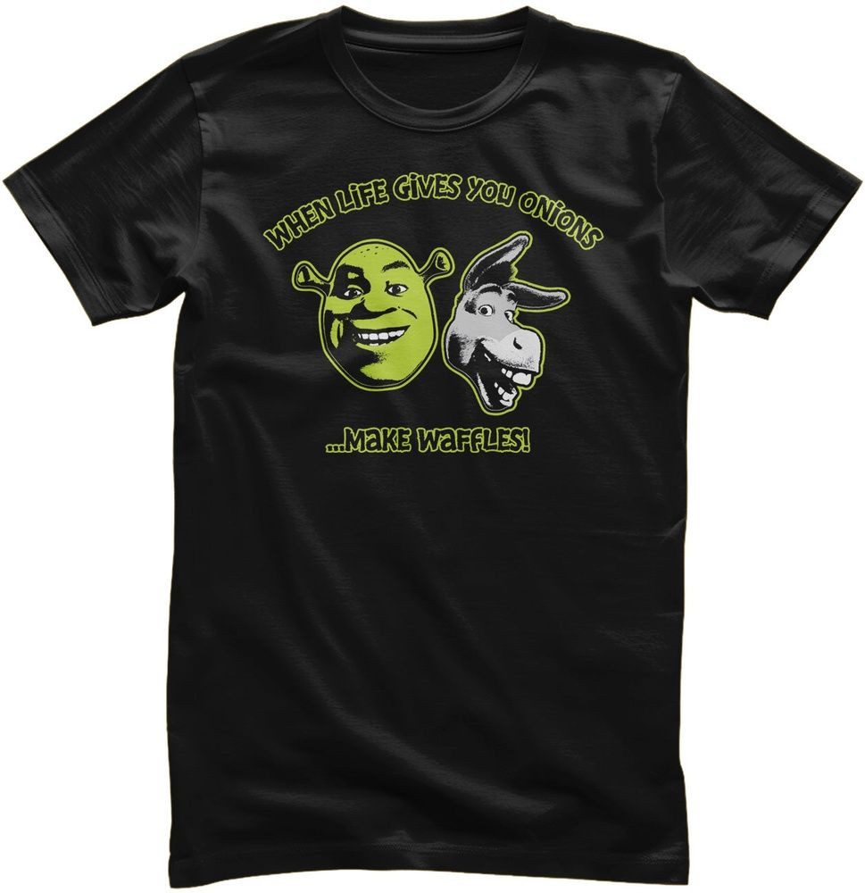 Shrek T-Shirt Make Waffles T-Shirt