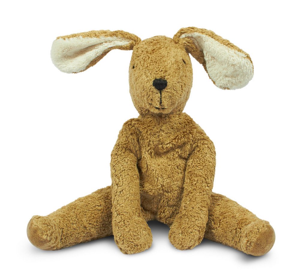Senger Naturwelt Kuscheltier Schlenker Tierpuppe Hase, groß, beige