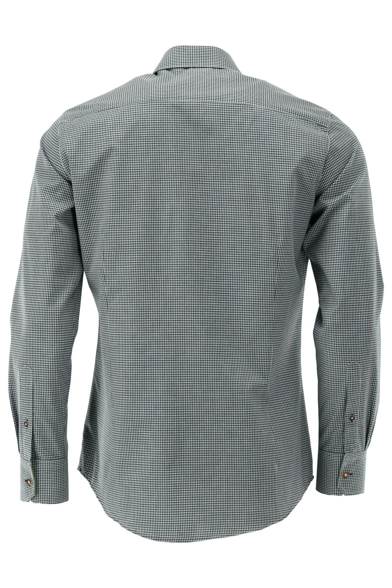 OS Trachten Trachtenhemd Wacodu Langarmhemd mit Hirsch-Stickerei auf der Br günstig online kaufen