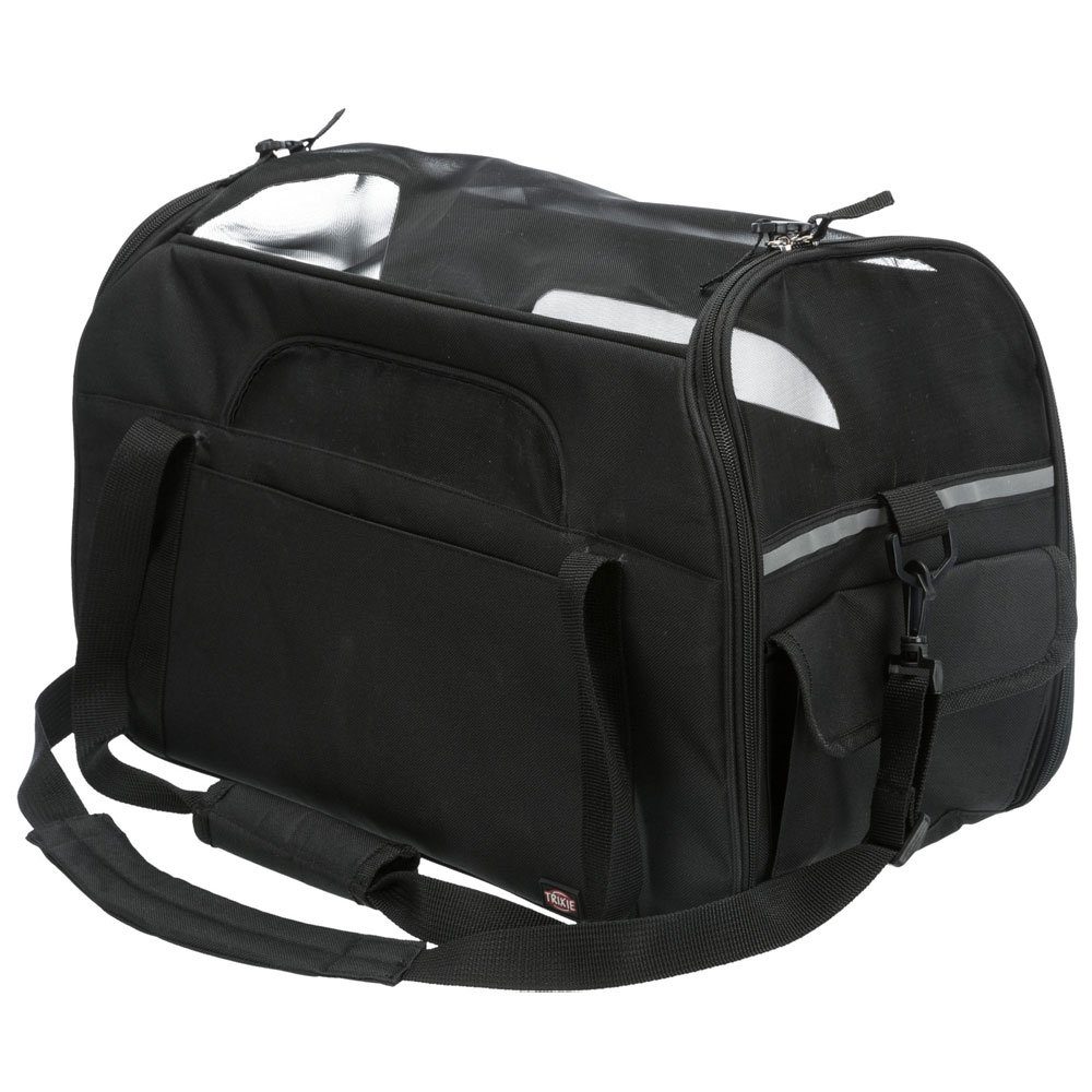 TRIXIE Tiertransporttasche Trixie Tasche Madison Farbe / Größe: Schwarz / 25x33x50cm