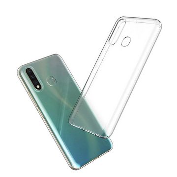 CoverKingz Handyhülle Huawei P40 Lite E Handyhülle Silikon Cover Case Bumper Transparent