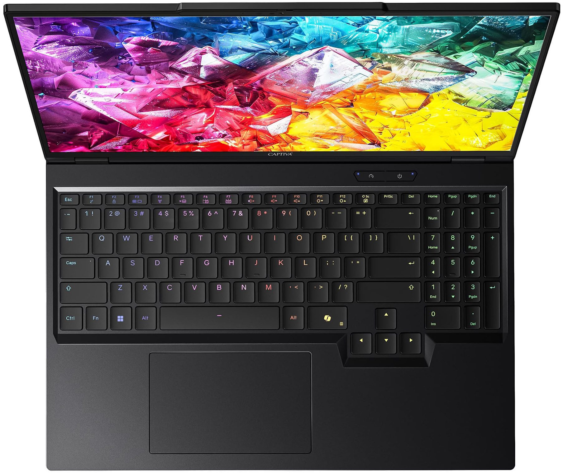 CAPTIVA Highend Gaming R10-1143GE Gaming-Notebook (40,6 cm/16 Zoll, AMD Ryzen 9 9955HX, GeForce RTX 5080, 16 GB, 1000 GB SSD)