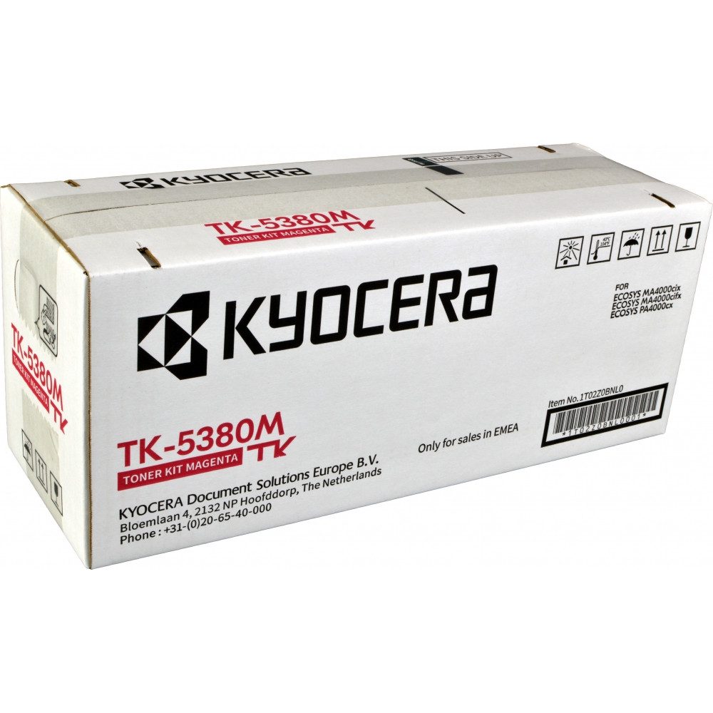 Kyocera Tonerpatrone 1T02Z0BNL0 Toner Magenta TK-5380M Druckerpatrone Magenta