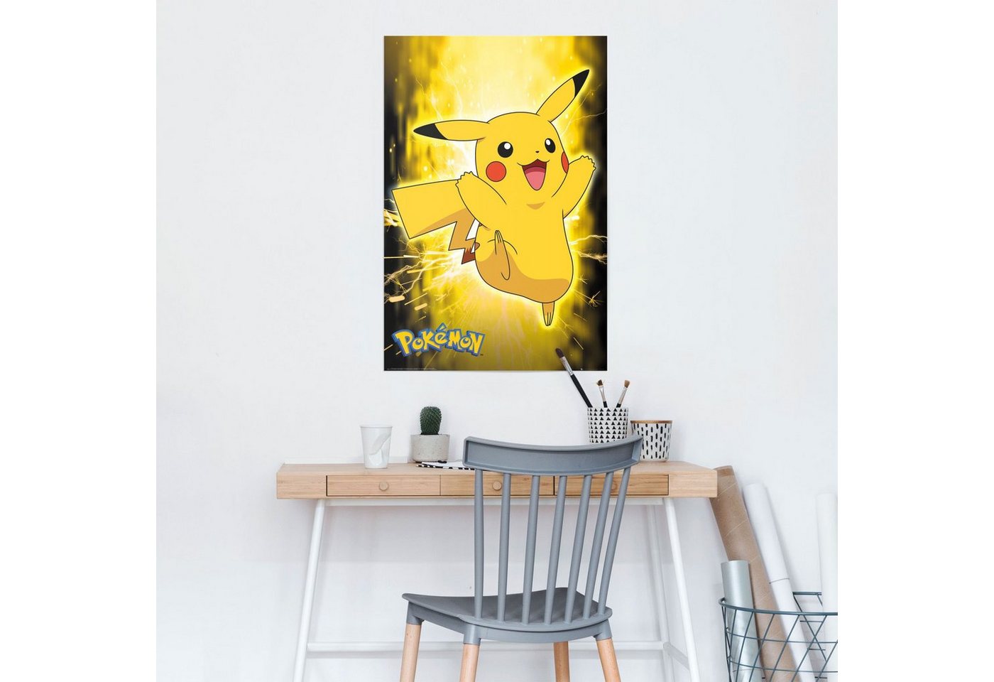 Reinders! Poster »Pickahu Pokémon«, (1 Stück)-HomeTrends