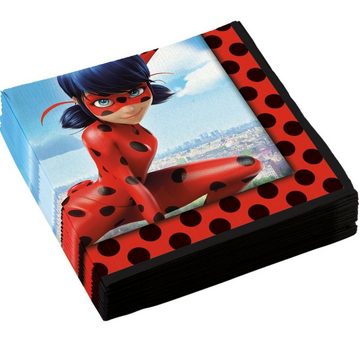 Amscan Papierdekoration Miraculous Ladybug Party Deko Set