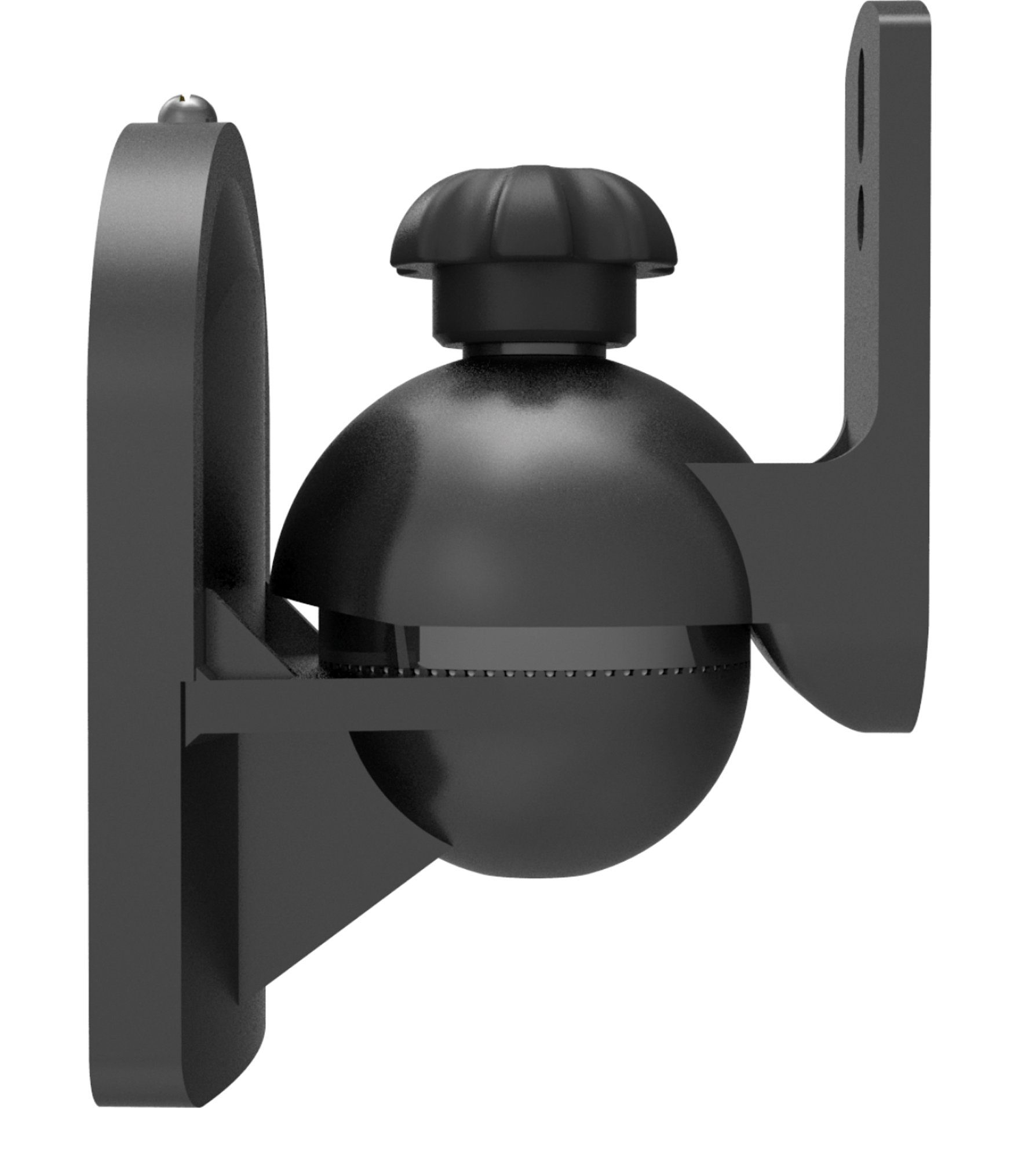 PureMounts Lautsprecher-Wandhalterung PureMounts PM-SOUND-020 - Neigbare und schwenkbare Universal Lautsprec