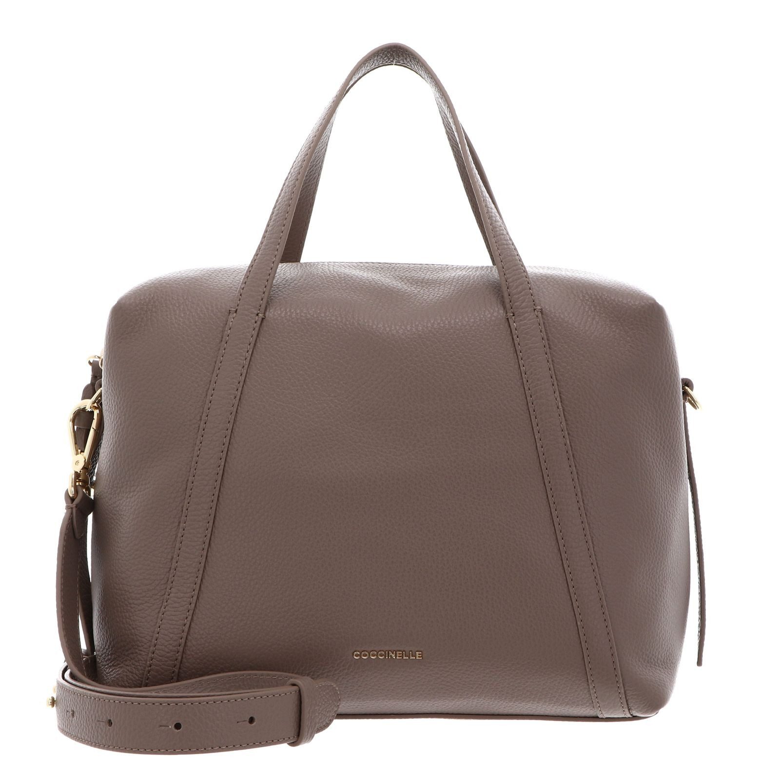 COCCINELLE Umhängetasche Grained Leather Handbag, aus echtem Rindsleder
