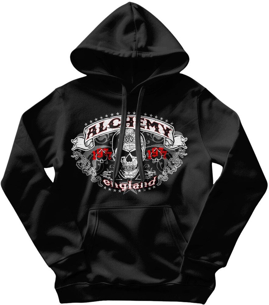 Alchemy Gothic Hoodie Alchemy England Omega Logo Hoodie