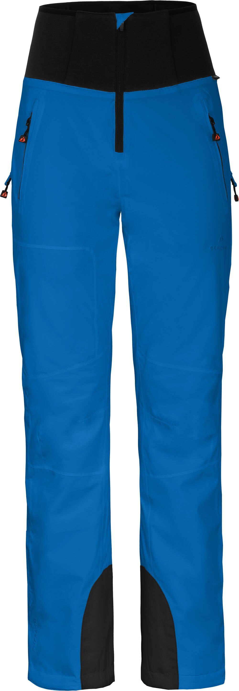 Bergson Skihose MIEN Slim Damen Skihose, wattiert, 20000 mm Wassersäule, Normalgrößen, blau