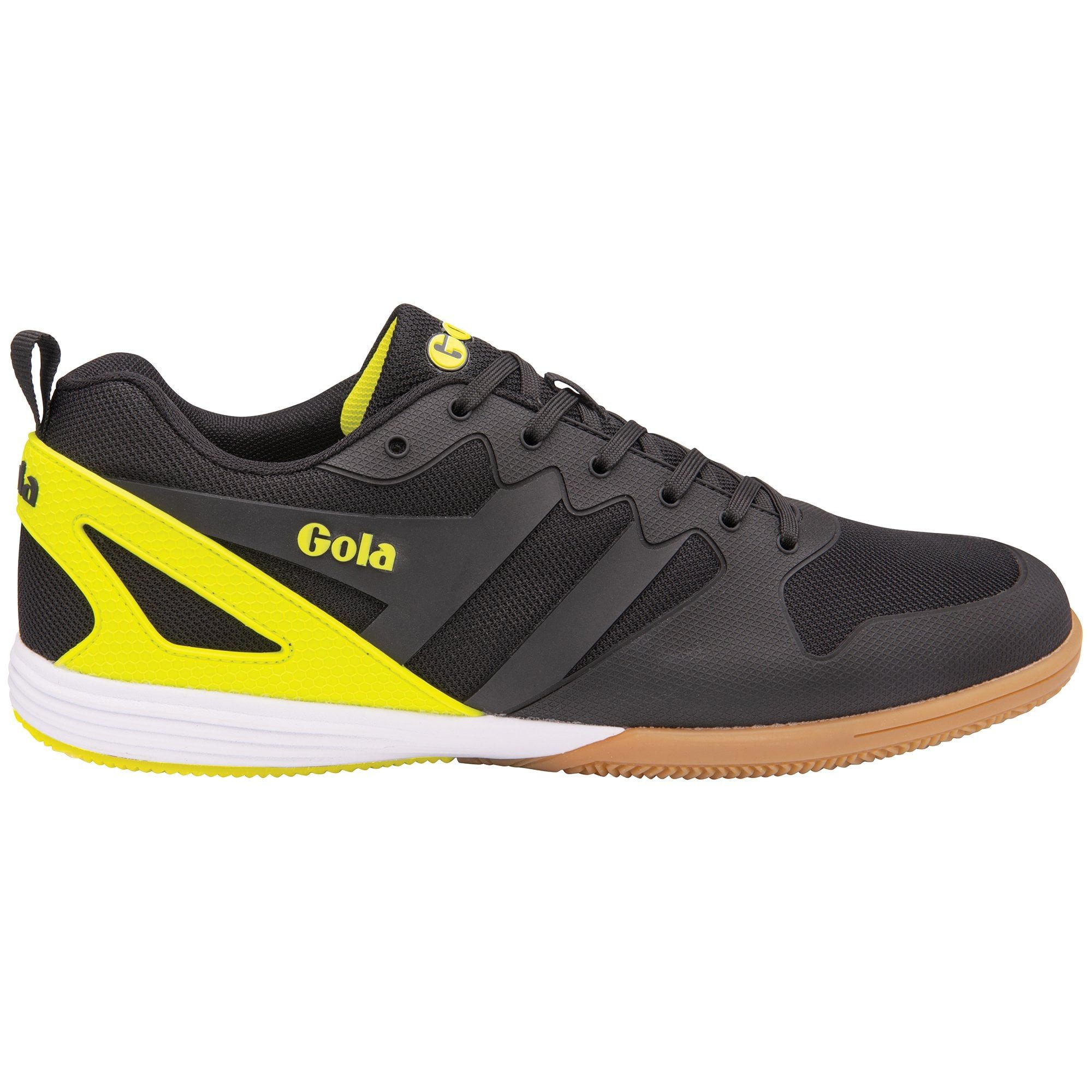 Gola Hallen-Indoorschuhe Echo TX schwarz/volt Herren Badmintonschuh