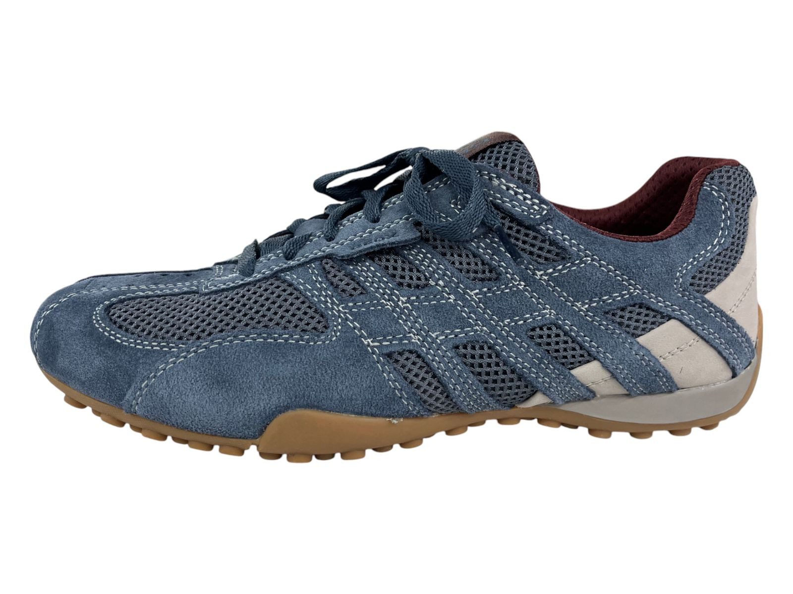 Geox Geox U SNAKE Herren Sneaker U55MNA-02214-C4348 blau Sneaker günstig online kaufen