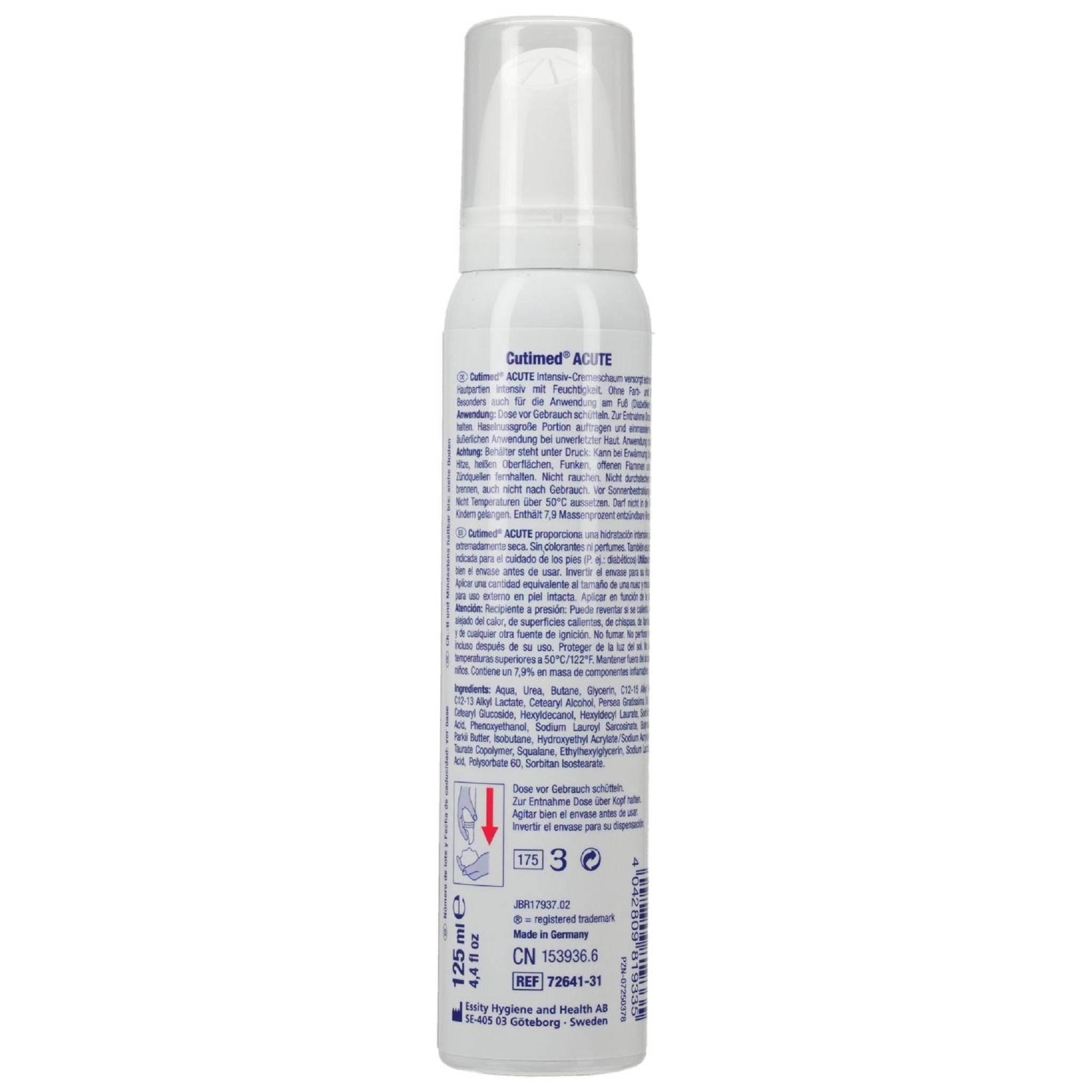 BSN medical GmbH Hautcreme CUTIMED Acute Intensiv Cremeschaum 10% Urea