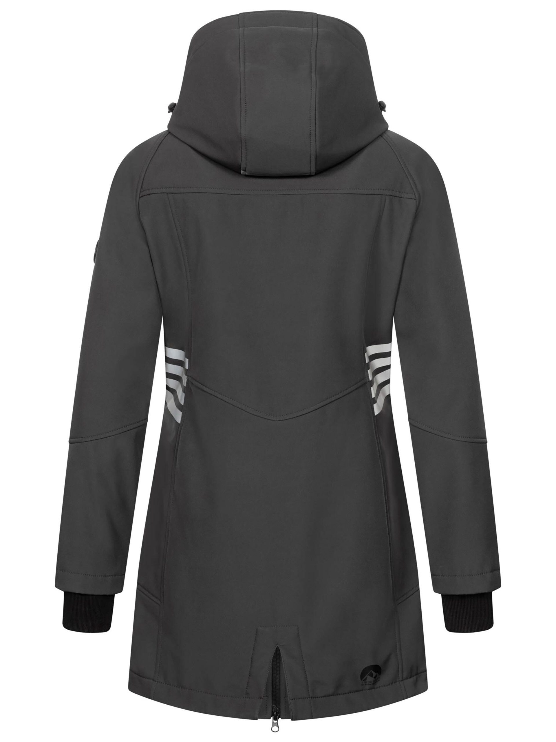 Arctic Seven Softshelljacke ASGiuliana mit abnehmbarer Kapuze