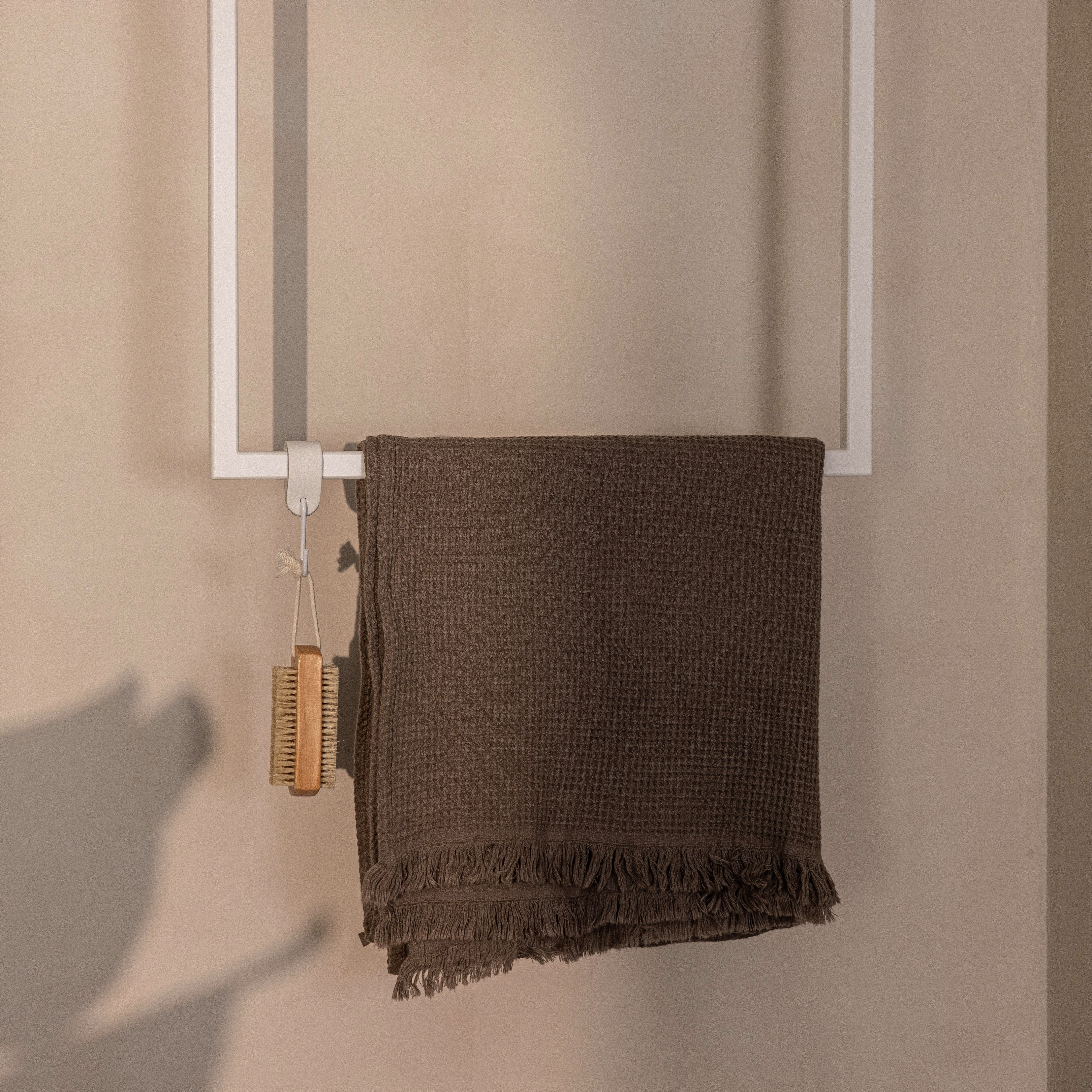 Metallbude Handtuchhalter TENSI, aus Metall, Deckenmontage, Badewanne, Dusc günstig online kaufen