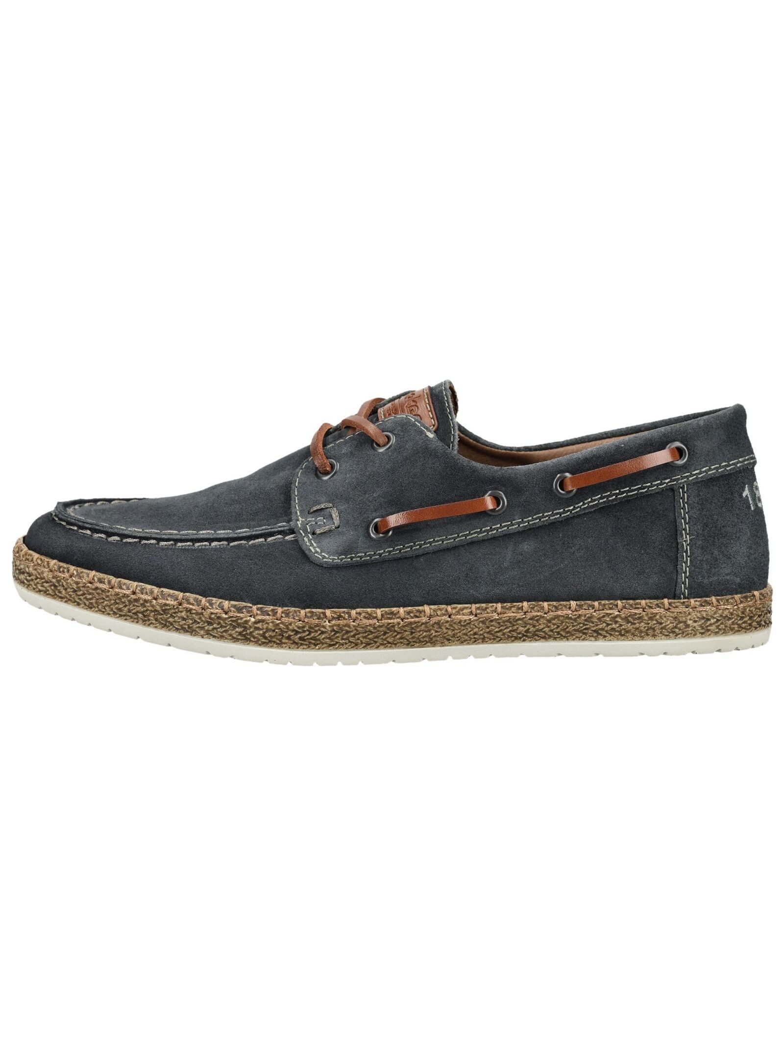 Rieker Rieker Slipper Veloursleder Schnürschuh