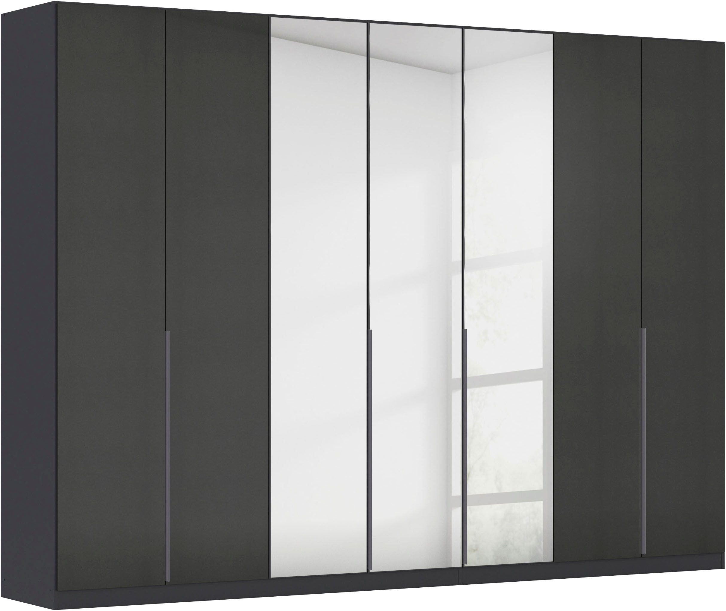 Drehtürenschrank Kleiderschrank Schrank Garderobe AGORDO mit Dekor- oder Hochglanzfront