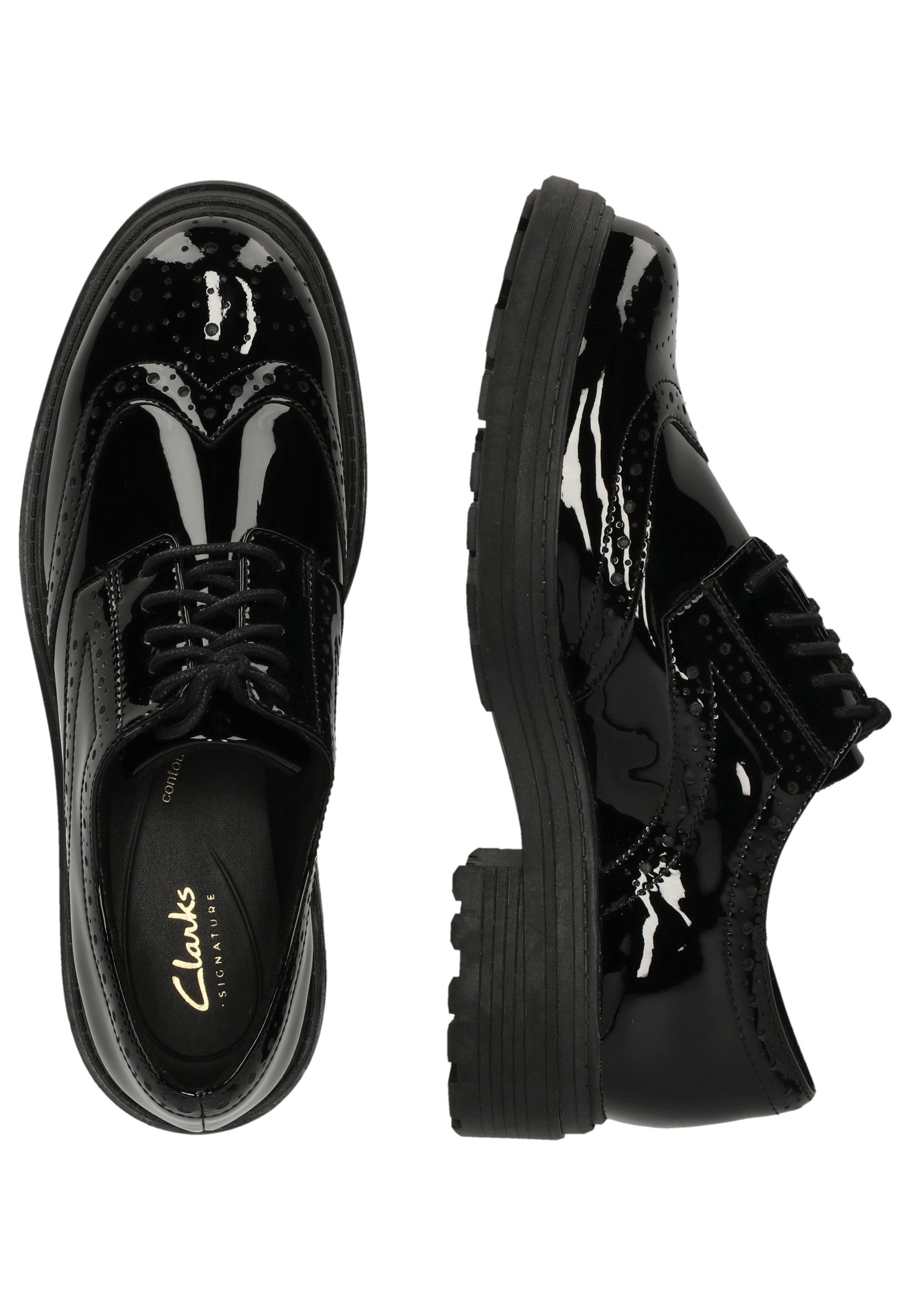 Clarks Orinoco3 Derby Schnürschuh mit robuster Sohle
