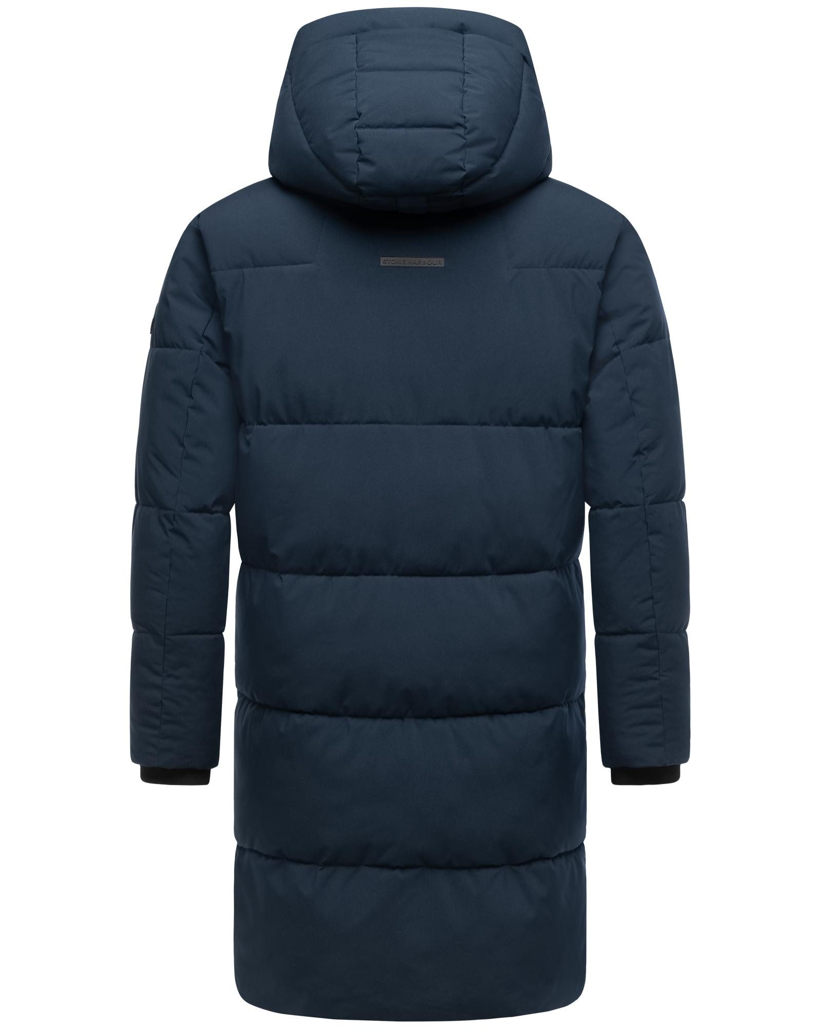 Stone Harbour Steppmantel Hadrieen XX modischer Herren Wintermantel mit kuscheligem Futter