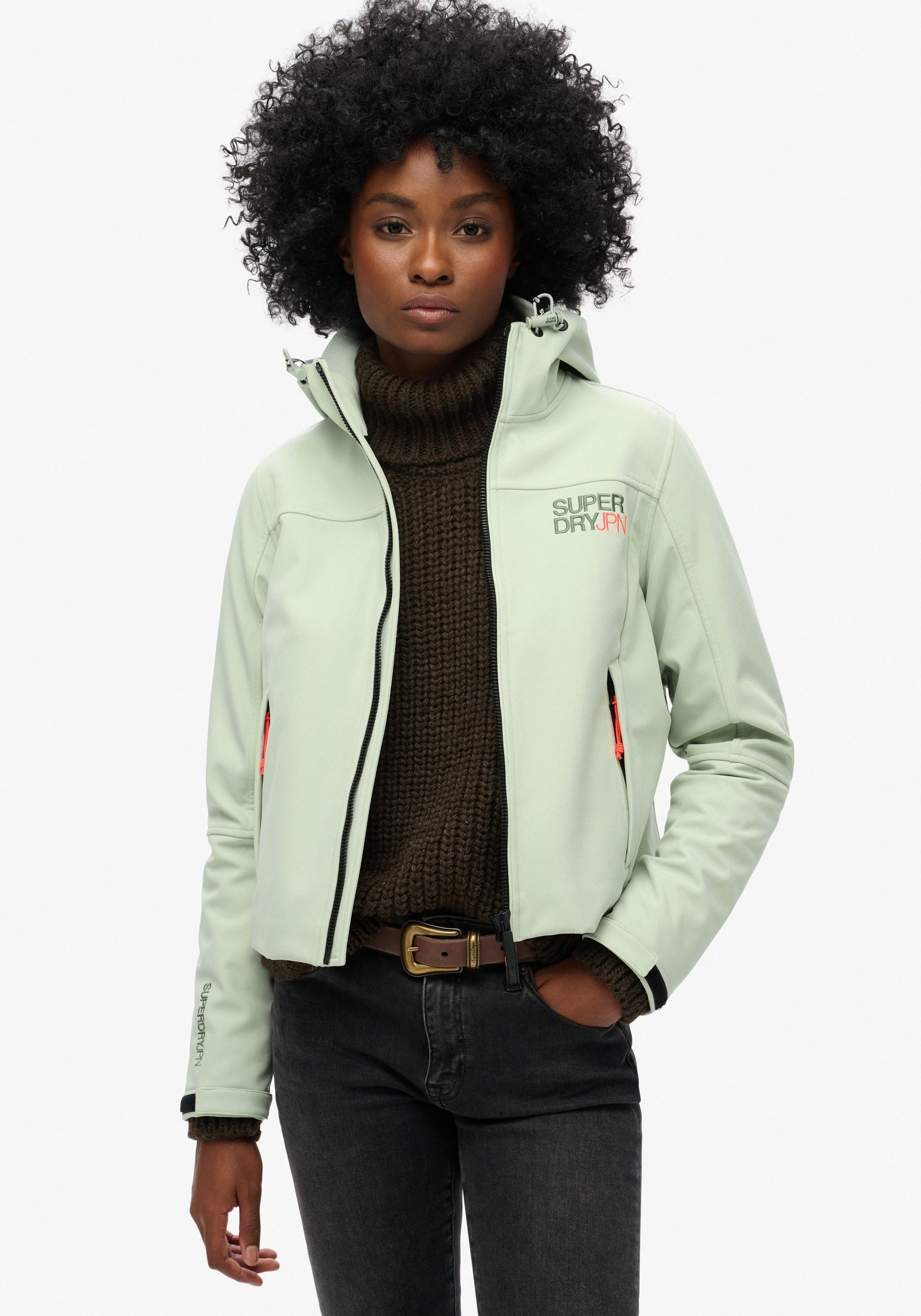 Superdry Outdoorjacke HOODED SOFT SHELL TREKKER günstig online kaufen