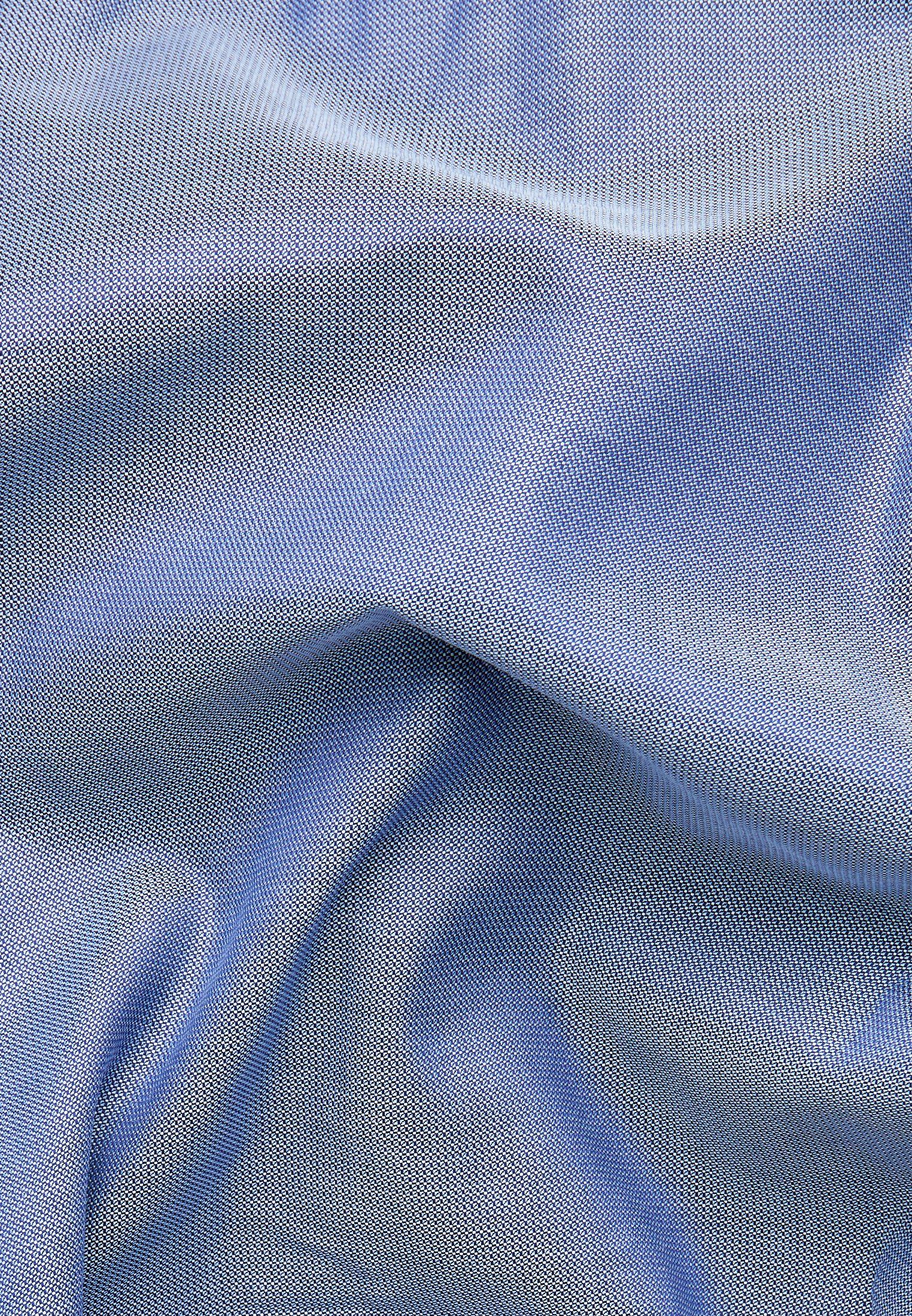 Eterna Langarmhemd COMFORT FIT blaugrau